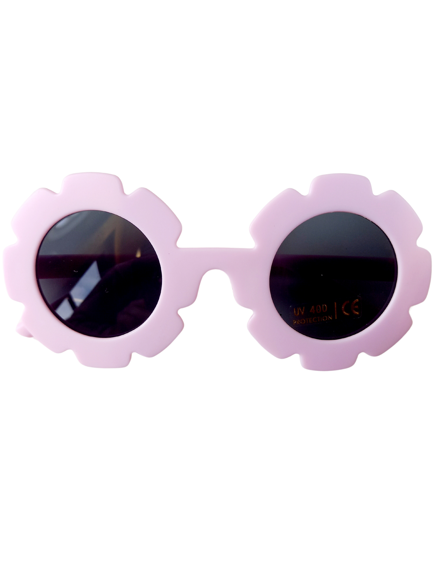 kinderzonnebril bloem lila