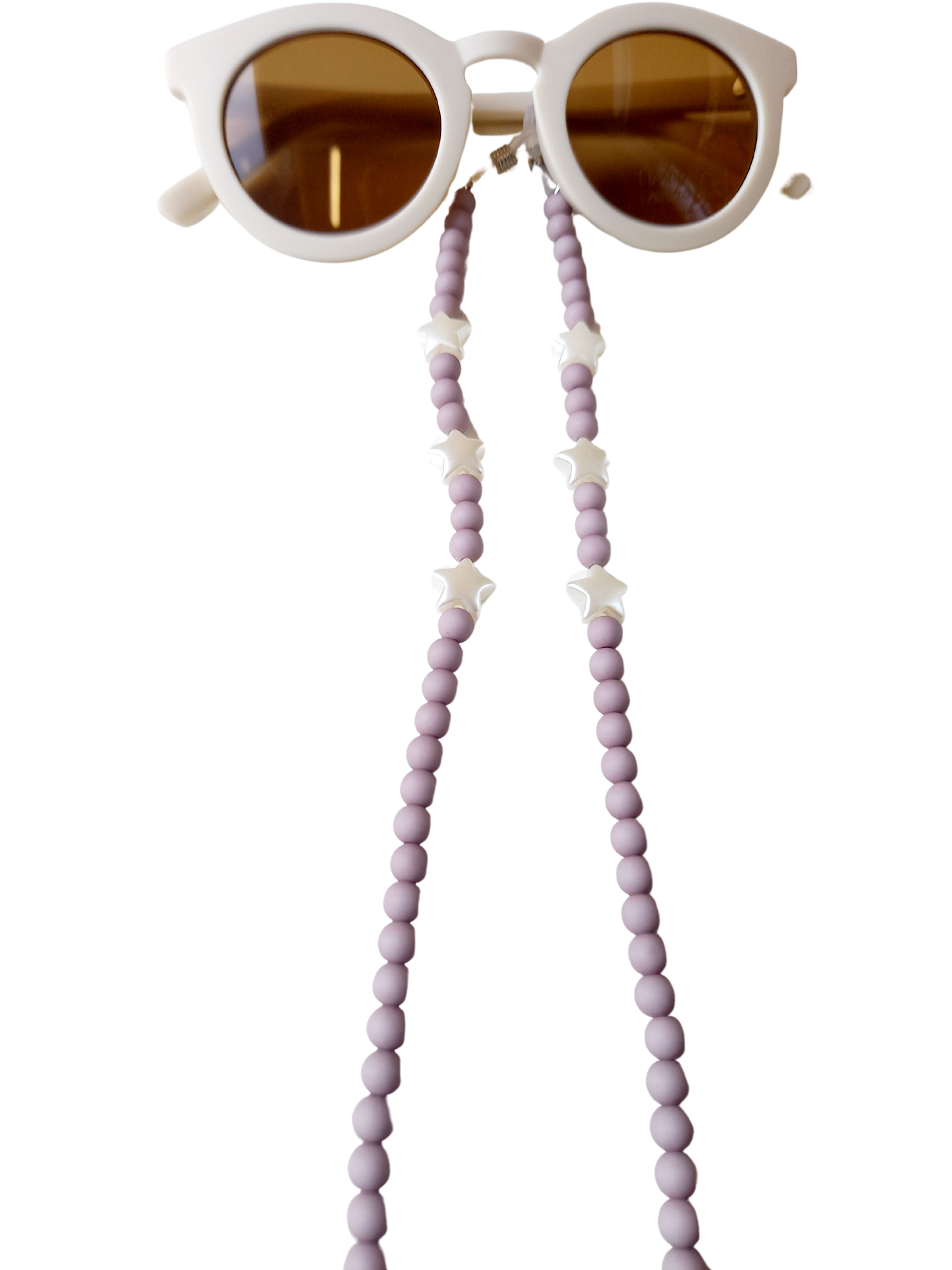 zonnebrilkoord star taupe