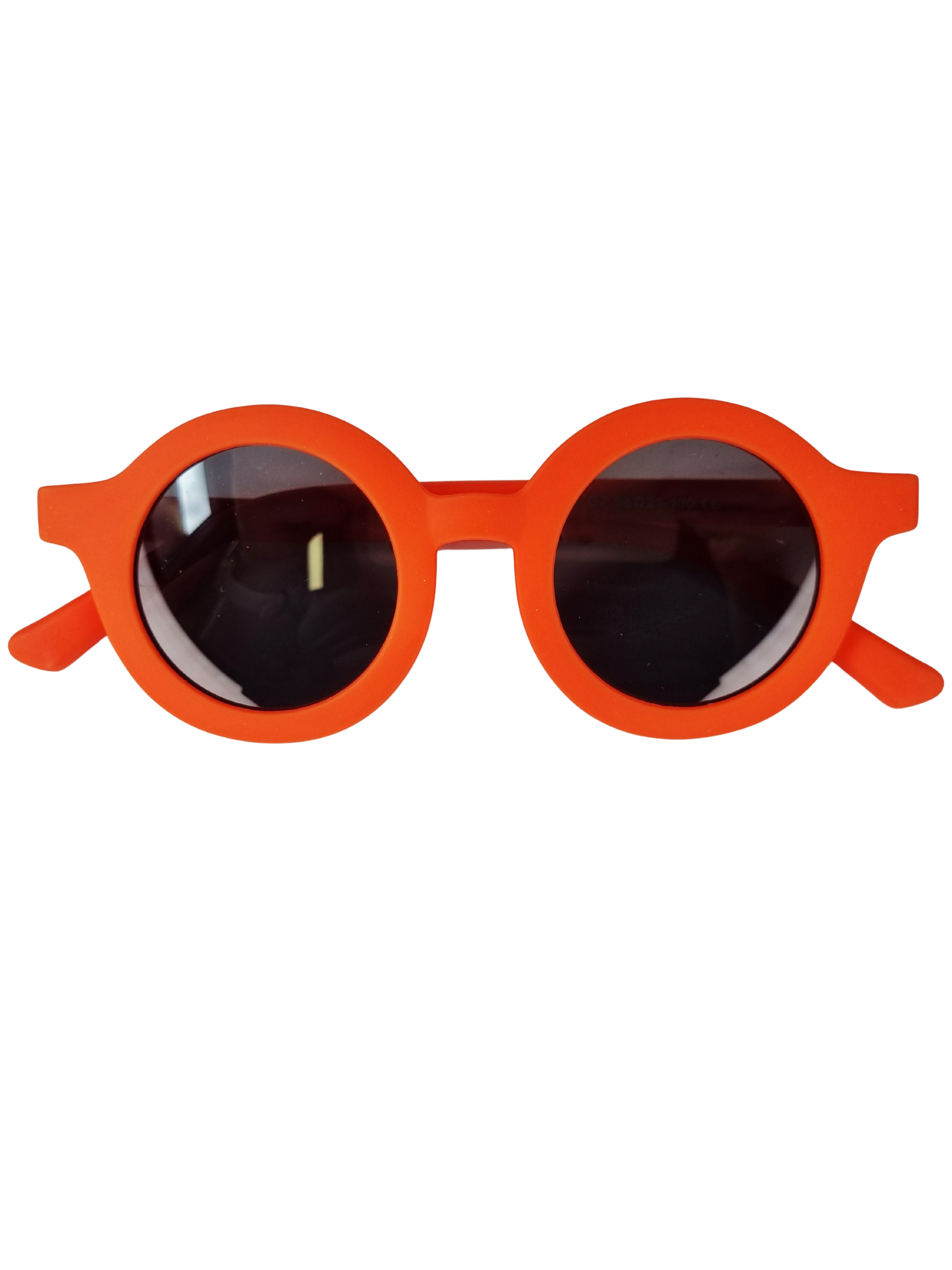 Kinderzonnebril Retro oranje 2-7 jaar